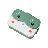 Cartoon cute microwaveable stainless steel lunch box with compartments for insulation and portable lunch box - V.I.P Digital Presence