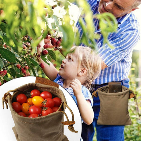Outdoor Foraging Bag Fruit Picking Bag Waist Hanging Tool Bag Jungle Storage Bag - V.I.P Digital Presence