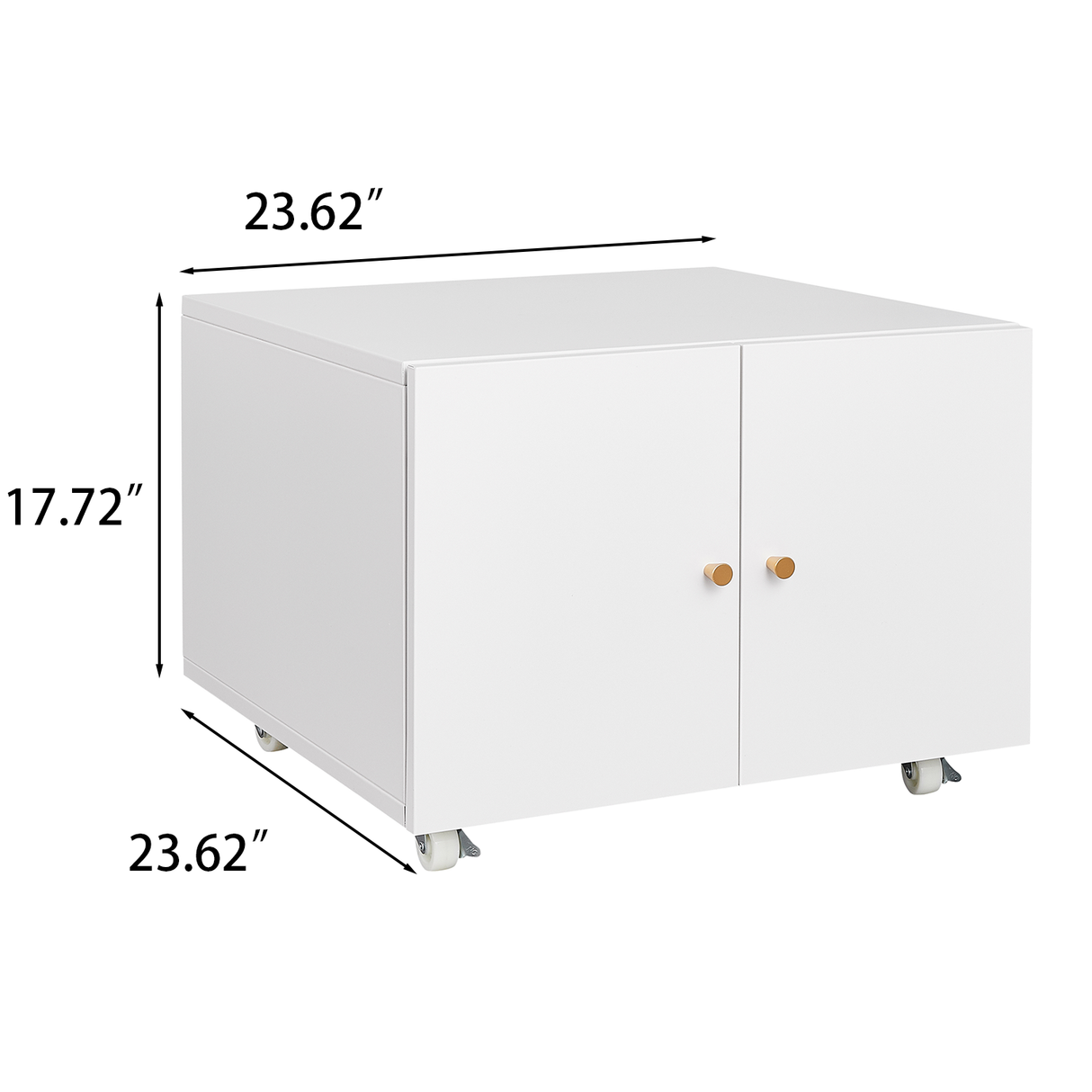 Office furniture Copier Cabinet white mobile pedestal file Printer Stand - V.I.P Digital Presence