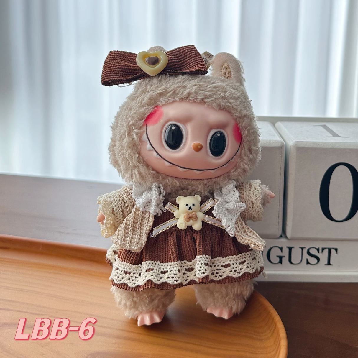 [Clothes Only]15-17 cm Labubu Sitting Party Doll Clothes Cute Set Clothes - V.I.P Digital Presence