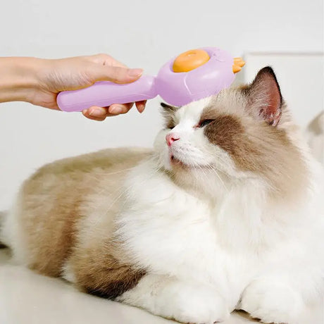 Comb For Dogs Self-Cleaning Stainless Steel Teeth Pet Comb Easy Hair Removal And Massaging Pet Brush Supplies Multifunctional - V.I.P Digital Presence