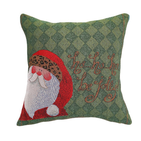 Christmas Pillow Cover (without core) Woven Cartoon Elk Snowman European and American Festival Cushion Sofa - V.I.P Digital Presence