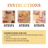 Calendula Peel Mask, Clean Keratin Delicate Pores Brightening Skin And Oil Control Mask