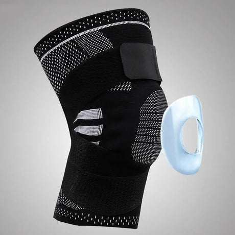 Professional Knee Brace Detachable Elastic Belt Silica Gel Knee Pad Support Workout Running Basketball Compression Leg Sleeve - V.I.P Digital Presence