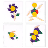 Children's Puzzle Tangram Puzzle 3-4-6 Year Old Elementary School Students Creative Boys and Girls Early Education Wooden Toys - V.I.P Digital Presence