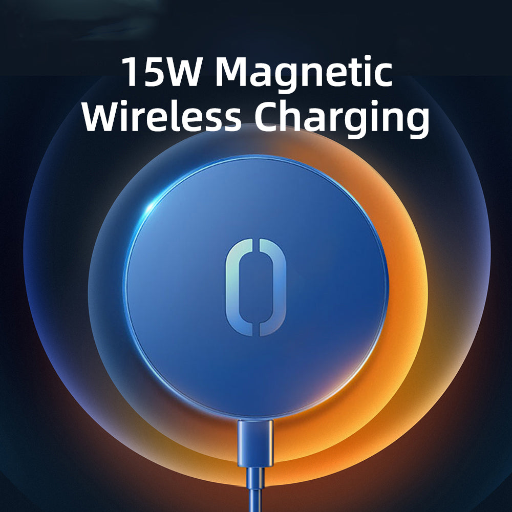 Cargador inalámbrico magnético para iPhone 12 Pro Max Mini de 15 W, cargador rápido para iPhone 11 XS X, cargador inalámbrico