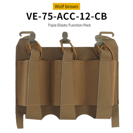 Outdoor 5.56 Triple Magazine Pouches Tactical Pouch Molle Mag Pouch for Hunting Vest - V.I.P Digital Presence