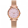 Rose Gold Women Watch Top Brand Luxury Magnetic Starry Sky Lady Wrist Watch Mesh Female Clock For Dropship relogio feminino - V.I.P Digital Presence