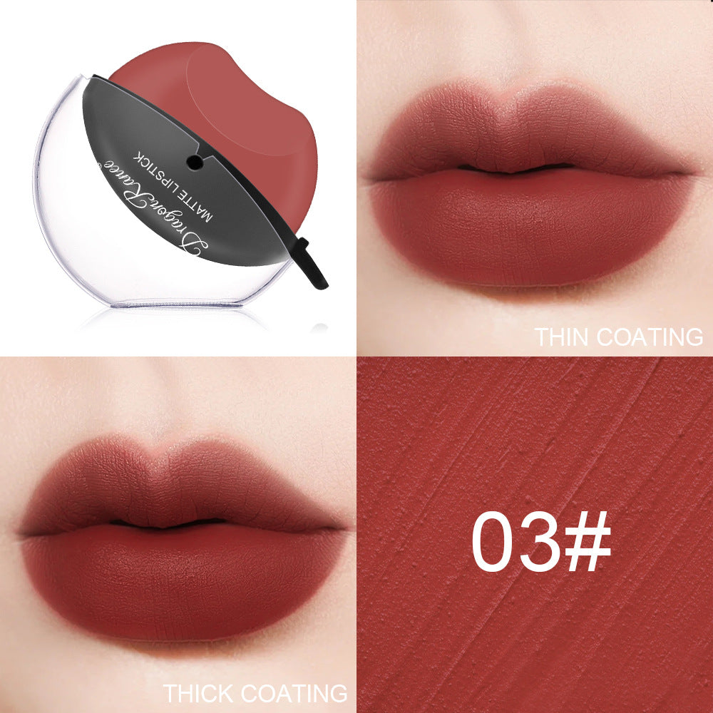 Sip Into Makeup Lazy Lip Lipstick Lipstick Is Not Easy To Fade Matte Makeup Effect Matte Lipstick Big Red Lipstick - V.I.P Digital Presence