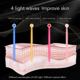 Food grade silicone beauty mask with LED photons home use beauty equipment 7 colors led face mask - V.I.P Digital Presence