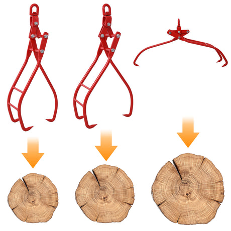 36in 3 Claw Log Grapple for Logging Tongs Eagle Claws Design Log Lifting Tongs Log Grabs Timber Lifting Tongs for Truck, ATV, - V.I.P Digital Presence