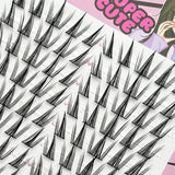 Large-capacity self-grafting eyelashes cartoon pure desire simulation natural single cluster butterfly girl 10 rows of sunflower - V.I.P Digital Presence