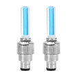 FORAUTO 2PCS Car Wheel LED Light Motocycle Bike Light Tire Valve Cap Decorative Lantern Tire Valve Cap Flash Spoke Neon Lamp - V.I.P Digital Presence