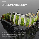 TREHOOK 10cm/12.5cm Pike Wobblers for Fishing Artificial Bait Hard Multi Jointed Swimbait Crankbait Lifelike Fishing Lure Tackle