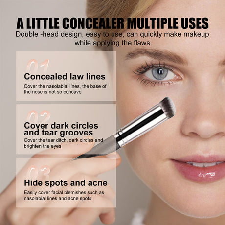 Three-Color Concealer, Natural Cover Dark Black Rim Of The Eye Spots Blain To Imprint Carry Bright Color Of Skin Concealer - V.I.P Digital Presence
