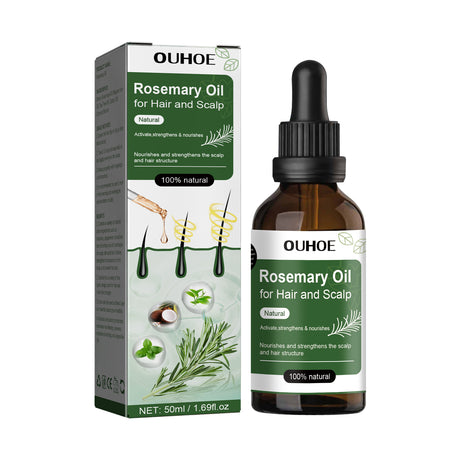 Hair Care Rosemary Oil, Anti-Loss Hair Nourish And Strengthen Hair Care Essential Oil - V.I.P Digital Presence