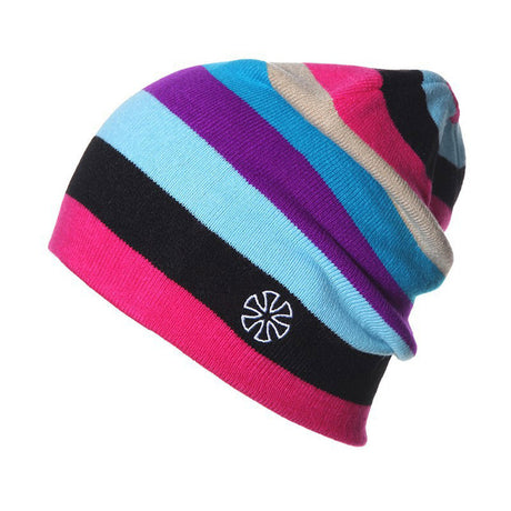 Outdoor Beanies Cap Casual Striped Knitted Hat Headwear Snowboarding Skiing Skating Cycling Apparel Accessories - V.I.P Digital Presence