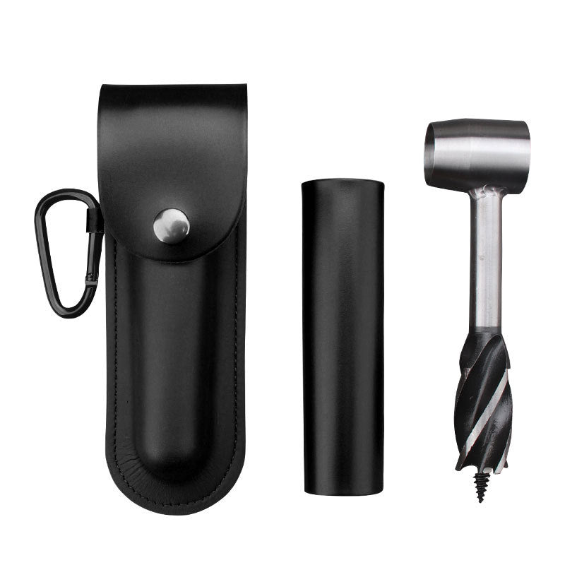 Outdoor Survival PU Punching Tool Wood Drill Birch Water Intake Outdoor Stainless Steel Drill Bit Support Drill Set - V.I.P Digital Presence