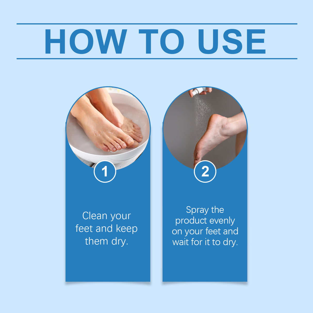 Foot Care Spray Soothing Dry Feet Mild Moisturizing Foot Care Spray - V.I.P Digital Presence