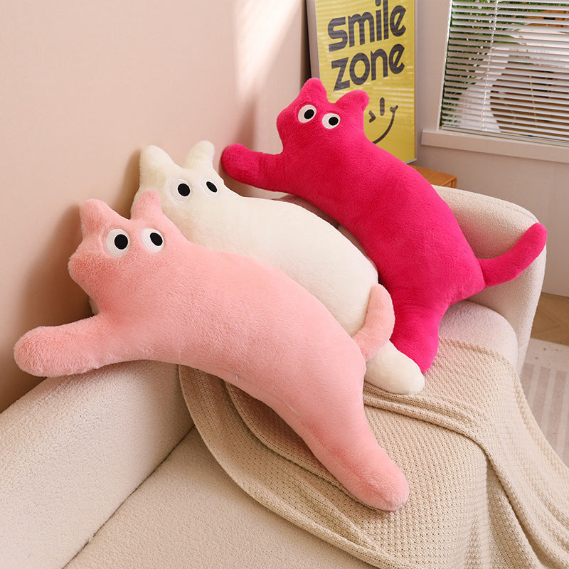 Dopamine Long Bar Cat Pillow Cat Plush Toy Living Room Cushion - V.I.P Digital Presence