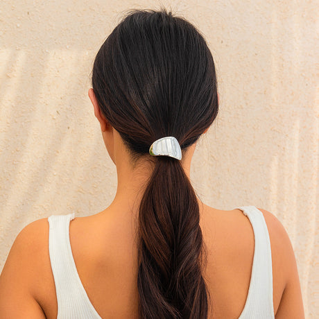 Metal concave convex folded alloy hair clip Hairpin irregular temperament hair clip - V.I.P Digital Presence