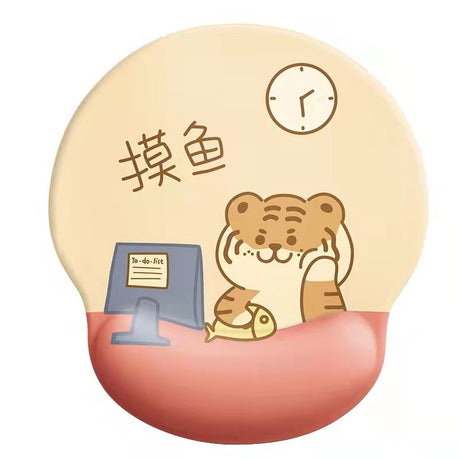 Bear mouse pad wrist mouse pad girls soft pad cute wrist pad 3d silicone wrist pad hand rest - V.I.P Digital Presence