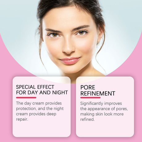 Pore Refinement Essence Set, Deeply Clean The Skin And Fine Pore Skin Cream - V.I.P Digital Presence