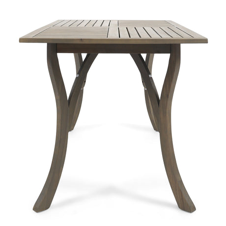 ECTANGULAR WOOD TABLE - V.I.P Digital Presence