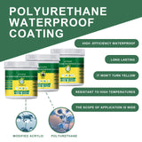 Polyurethane Waterproof Coating, Roof Bathroom Pipe Leakproof Smashing Brick Transparent Waterproofing Agent Wall Paint - V.I.P Digital Presence