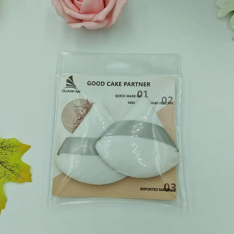 Triangle Dry Powder Puff Fiber Crystal Cotton Delicate On Makeup Beauty Tools Powder Puff - V.I.P Digital Presence