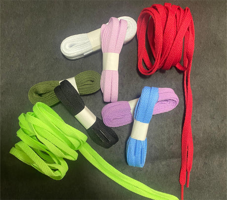 Unique design style shoelaces, flat 8 pairs of 8 color shoelaces - V.I.P Digital Presence