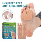 U-shaped Felt Anti Abrasion Pad, Reduces Friction, Relieves Foot Pain And Protects Toes From Skin Damage - V.I.P Digital Presence