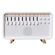 8 - Adjustable - White - Noise Air Aroma Diffuser Humidifier with Night Light and Bluetooth Speaker - V.I.P Digital Presence