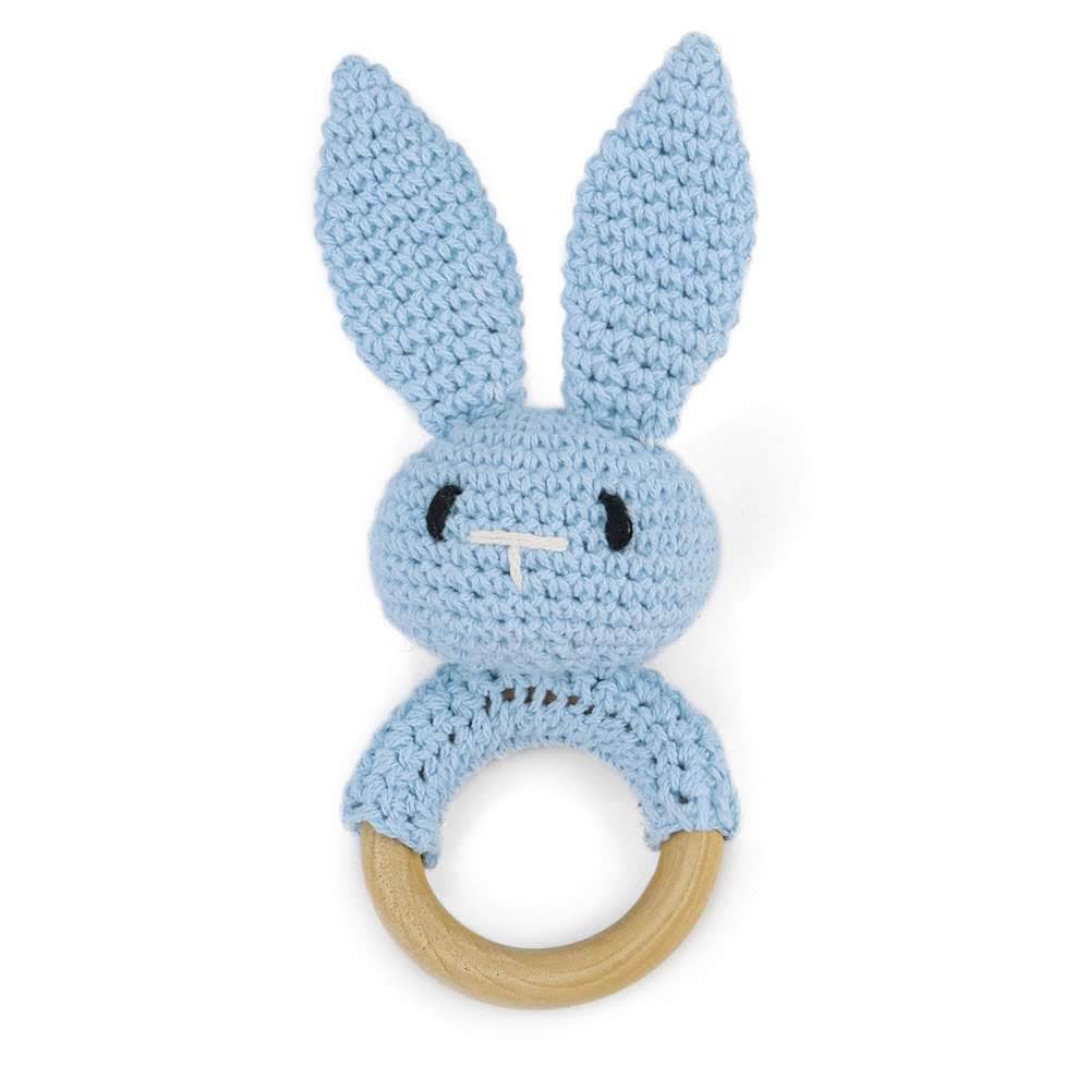 Campana relajante para bebé con nombre tallado, regalo para recién nacido, regalo para el baño, muñeca de dibujos animados tejida