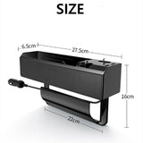 Fast Charging Car Seat Crevice Storage Box Seat Gap Slit Pocket Catcher Organizer Universal Car Seat Organizer Card Phone Holder - V.I.P Digital Presence