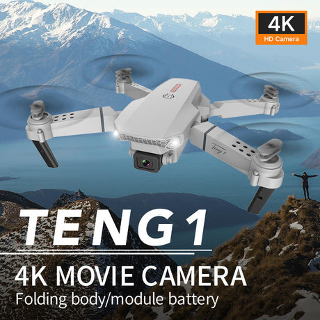E88 Drone HD Camera Quadcopter Long Range Air Pressure Fixed Height Children's Remote Control Aircraft Drone - V.I.P Digital Presence