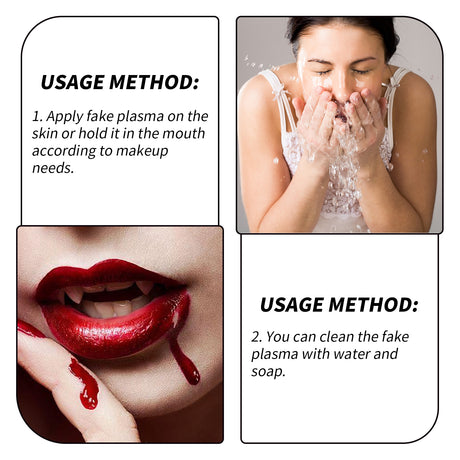 Halloween Plasma Props, Plasma Spray Fake Blood Vampire Zombie Blood Simulation Parody Makeup Props - V.I.P Digital Presence