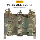 Outdoor 5.56 Triple Magazine Pouches Tactical Pouch Molle Mag Pouch for Hunting Vest - V.I.P Digital Presence