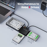TYPE-C hard drive adapter USB3.1 to SATA IDE easy drive cable 2.5-inch 3.5-inch adapter cable - V.I.P Digital Presence