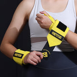 Sports wristband fitness sweat absorption compression fitness weightlifting winding wristband sprain protection - V.I.P Digital Presence