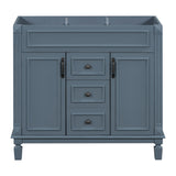 36'' Bathroom Vanity without Top Sink Cabinet only Modern Bathroom Storage Cabinet with 2 Soft Closing Doors and 2 Drawers - V.I.P Digital Presence