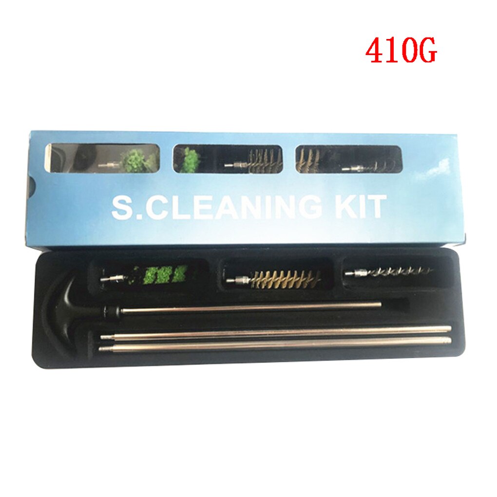 6Pcs/Set Tactical 12 GA 16 GA 20 GA 410 GA Gauge Hunting Gun Cleaning Set Rod Brush Rifle Pistol Tube Barrel Cleaning Kit Tool