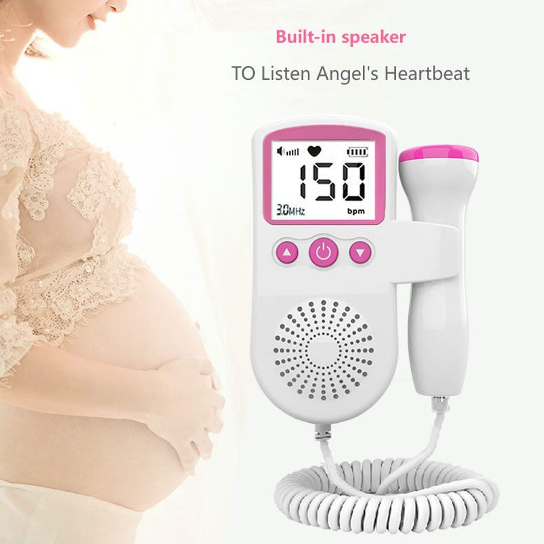 Fetal Heart Monitor Handheld Home Fetal Sound Monitor for Detecting Baby Fetal Movement and Heart Rate Auscultatory Device - V.I.P Digital Presence