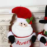 Christmas Decorations Single Head Hug Christmas Socks Gift Bag Candy Bag Christmas Eve Bedhead Pendant - V.I.P Digital Presence