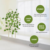 Garden Plant Trellis, Home Wooden Geometric Molding Decorative Support Flower Arrangements Climbing Pergola - V.I.P Digital Presence