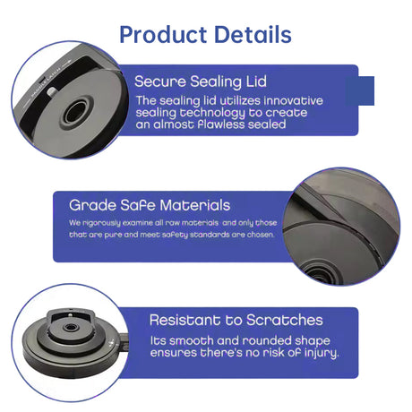 Outer bowl lid for Ninja NC501 NC500 ice cream maker, compatible with NC500 series. - V.I.P Digital Presence