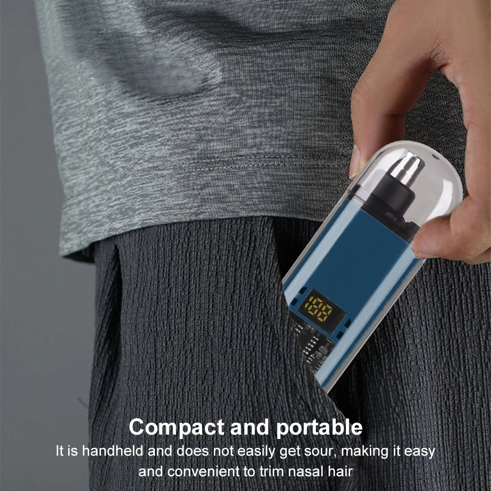 Electric Nose Hair Trimmer USB Charging Nose And Ear Hair Trimmer Portable Electric Nose Hair Clipper Quick Charging For Men - V.I.P Digital Presence