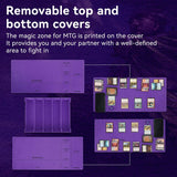 3800+ Capacity Card Storage Box. Includes 20 Dividers, 5 Supporters, Leather Magnetic Closure. Great for YuGiOh & MTG Cards. - V.I.P Digital Presence