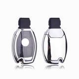 Hight quality PC+TPU key case cover Key case protective shell holder for Mercedes benz A B R G Class GLK GLA w204 W251 W463 W176 - V.I.P Digital Presence