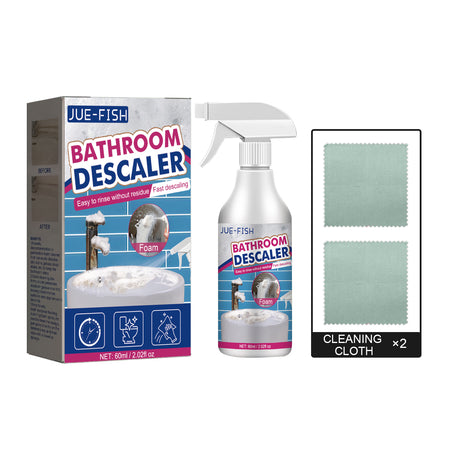 Bathroom Cleaner, Shower Room Glass Scale Cleaner Stainless Steel Wash Basin Bathtub Decontamination - V.I.P Digital Presence